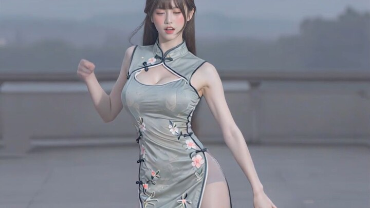 "Latin Dance" in Cheongsam Style