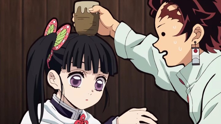 The more Tanjiro digs, the more he gets. He has always been the most gentle and kind Tanjiro~