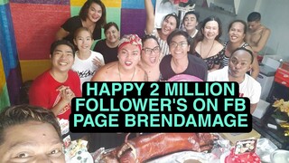 HAPPY 2 MILLION FOLLOWER'S ON FB PAGE BRENDAMAGE|SOCIAL CLIMBERS @Brenda Mage
