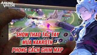 Show Thao Tác Tay Múa Nakroth Ghim Map Tạo Nên Thương Hiệu JungCi Và Trận Đấu 20 Phút Cực Căng Thẳng