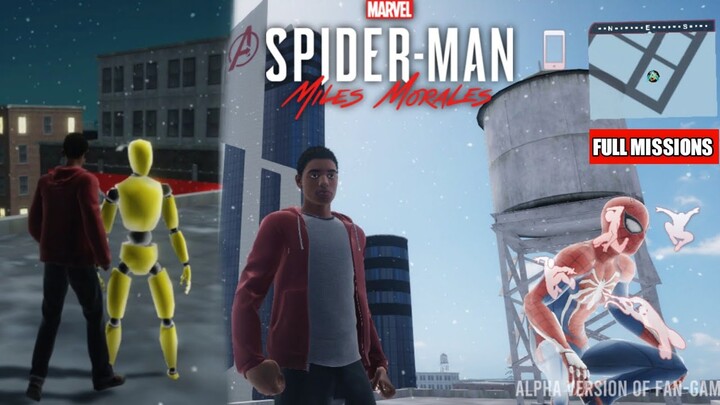 FULL Missions | R USER GAMES | Spider Man Miles Morales Fanmade Game Mobile Download