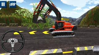 Trò chơi vui nhộn - Lái máy cẩu, ô tô chở đất,máy ủi, xe lu hạng nặng làm việc | Game xây dựng