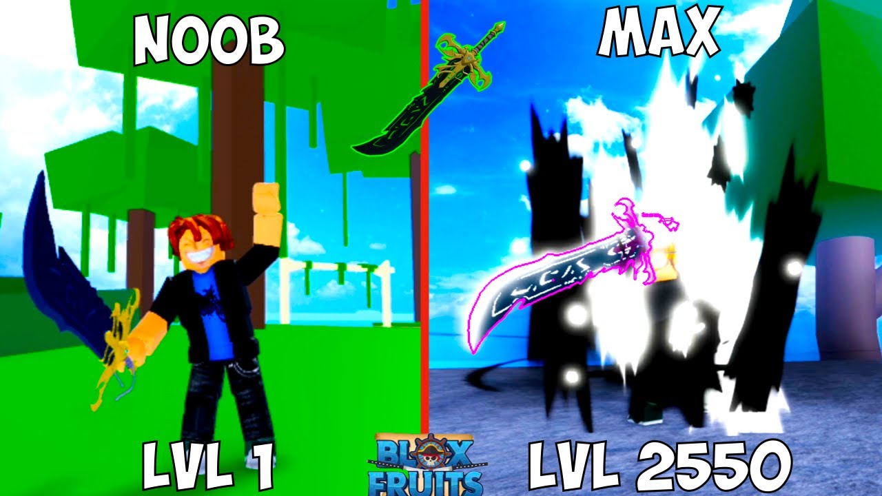 Noob to Max Level 1-2300 using Awakened Light in Bloxfruits