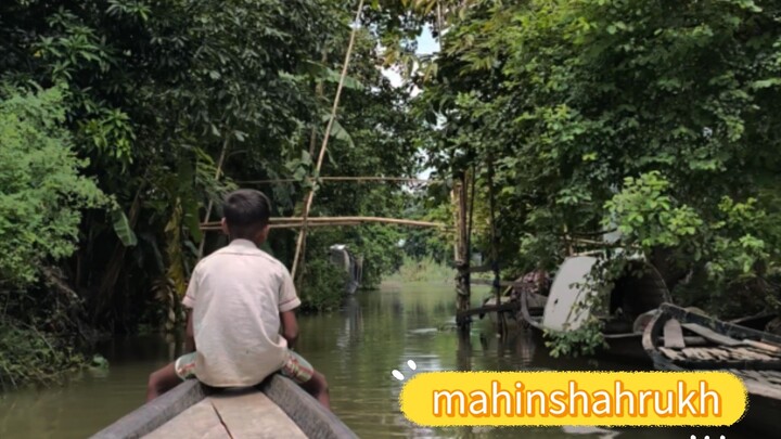 Where Two Villages Meet, a River Flows 🌊🌿 | Bangladesh 🇧🇩