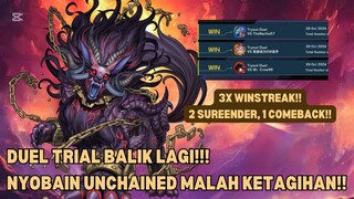 DUEL TRIAL IS BACK! COBAIN DECK UNCHAINED ABOMINATION RASANYA MANTEP!!! -  Yu Gi Oh Master Duel