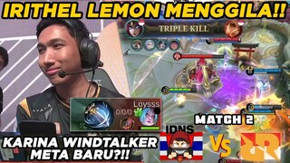 W/ Antimage | IRITHEL LEMON KELUAR!! DAMAGENYA GA NGOTAK COY, LANGSUNG AMPIR MANIAC!! - RRQ vs IDNS