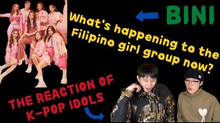 Korean Singers Surprised to See Philippine Girl Group Singers [BINI]