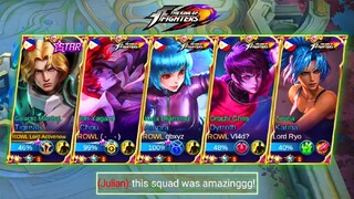 KOF MEETS THE KING OF SET!!? l MLBB