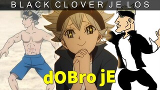 BLACK CLOVER JE LOS