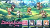 Princess Connect Re Dive: Game Main Quest & Gacha Tutorial
