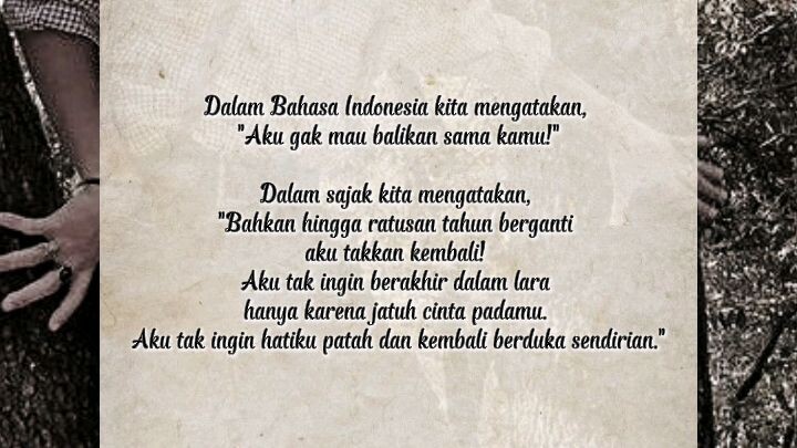 We say : Balikan?
