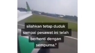 Kapten Pesawat City Link Melawak