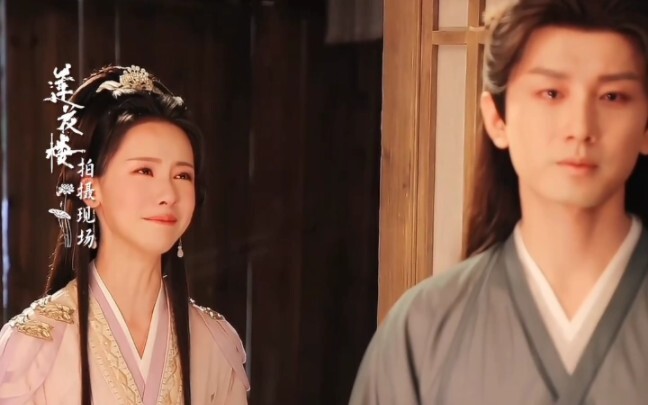 “The Lotus楼” behind-the-scenes: Cheng Yi and Chen Duling’s emotional reunion — what a tearjerker! Ev