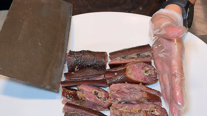 汕头1280一条的五年老鹅头