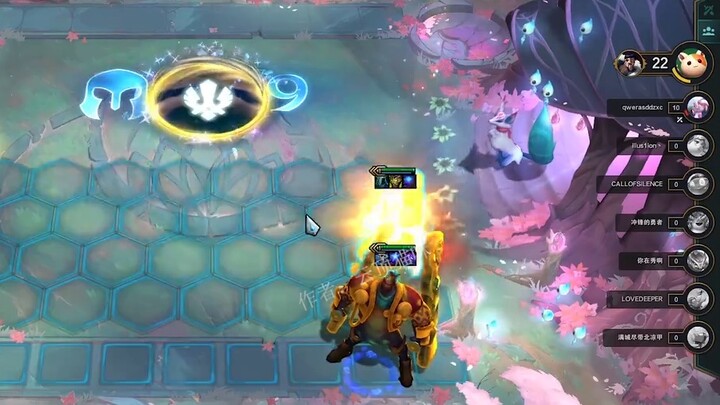 Eleven city-states, all three-star Ryze skills displayed!