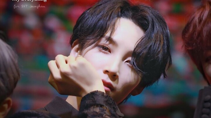 [Yoon Jeonghan] Latest stunning straight-shot video! The bewitching black angel – 190922 SBS