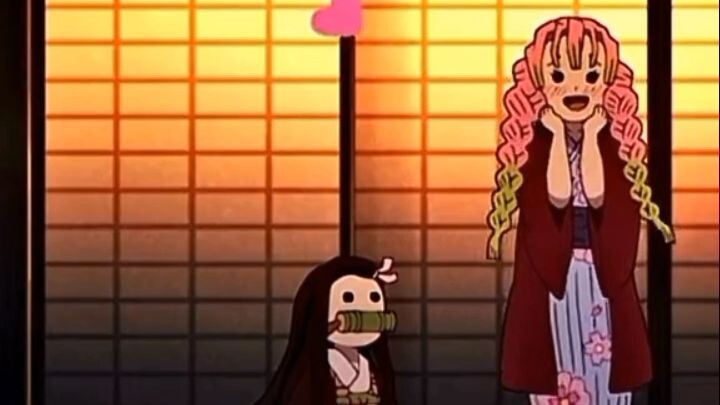 nezuko being cute #demonslayer  #muichirotokito      #nezuko               #swordsmithvillagearc