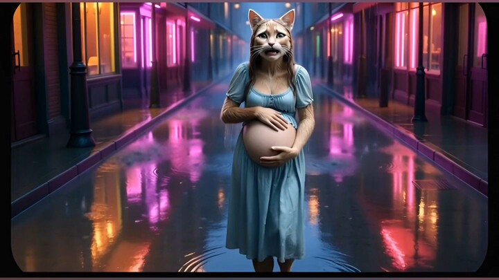 pregnant cat story, emotional cat story, sad cat video, heartbreaking animal story, mama cat rejecte