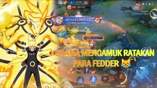 KURAMA MENGAMUK RATAKAN PARA FEDDER 😹