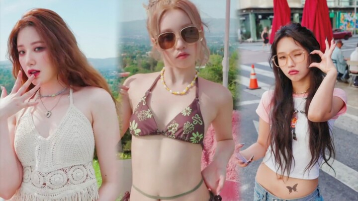 So spicy! (G)I-DLE’s new song TAKE A PHOTO: Qi, Shua, and Juan take on the challenge.