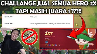 2X JUAL SEMUA UNIT TAPI MASIH JUARA 1 ??!! " ANGKAT AKU JADI MURIDMU BANG !! " WKWKWK