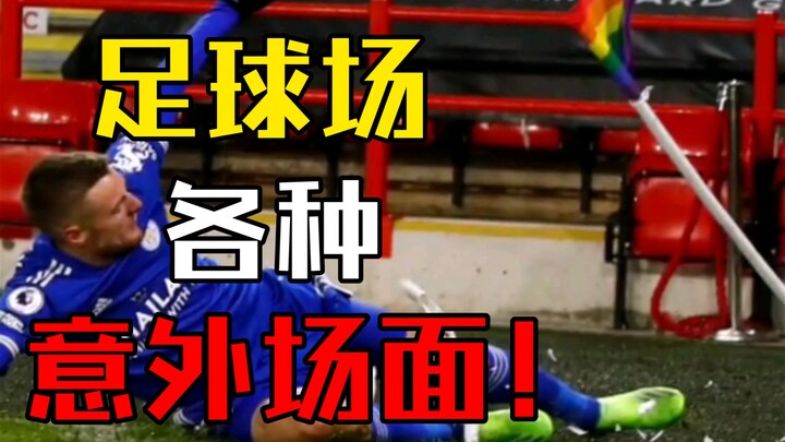 مشهد مفاجئ على ملعب كرة القدم