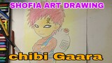 menggambar chibi Gaara