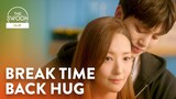 Song Kang and Park Min-young share a secret back hug | Forecasting Love and Weather Ep 5 [ENG SUB]