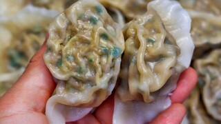 Cobalah untuk meniru pangsit yang lezat