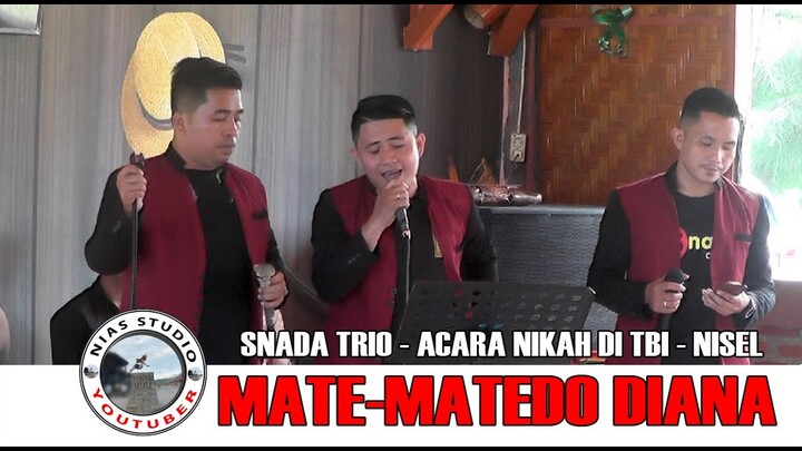 MATE-MATEDO DIANA-SNADA TRIO-DIACARA NIKAH DI TBI - NIAS SELATAN