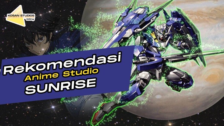 Rekomendasi Anime Sunrise Studio, Studio Mecha Terkeren - Part 1