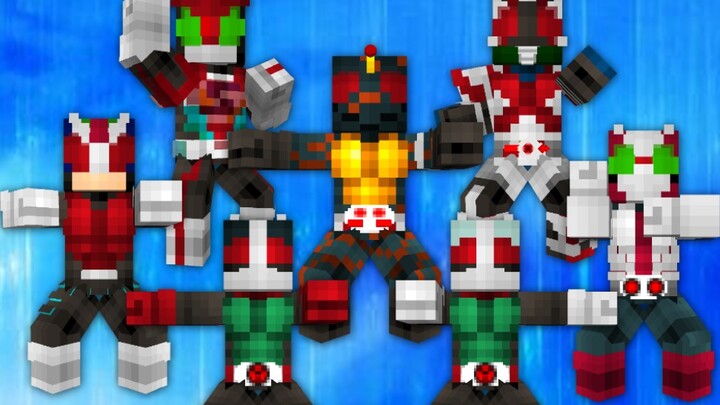 [Kamen Rider] Use MC to restore the transformation of the Showa Knights. The first issue (Glorious S