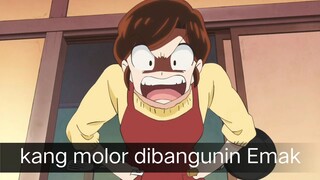 #KompetisiKreasiUnggahan2 , ketika kang molor dibangunin ama emaknya