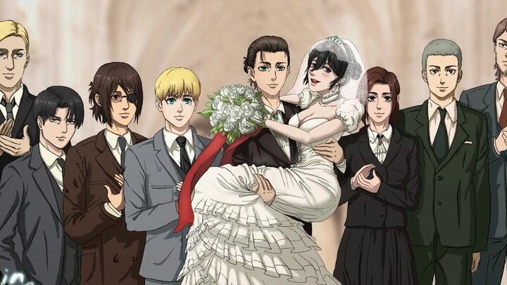 Happy Newlyweds Ellen Mikasa