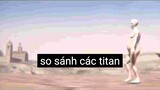 So sánh các Titan