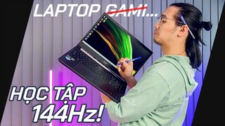LAPTOP HỌC TẬP 144Hz Cho Học Sinh TRƯỜNG CHUYÊN Garena, Steam,… | Acer Aspire 7 - AMD Ryzen 5 5500U