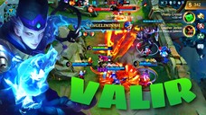 TOP 1 CRITICAL DAMAGE MAGE VALIR - MOBILE LEGENDS