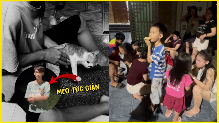 Ruac | Và Cái Kết Về Mèo bằng Tức Giận Ăn Vật Quả Uống Ngọt Ruac Vlog