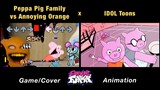 Corrupted Annoying Orange vs Peppa Pig “SLICED BACON” | Come Learn With Pibby x FNF Animation x GAME