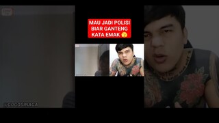 kata emak jadi polisi biar ganteng‼️ #medan #ometvprank #premanometv #ometv #prank #komedi