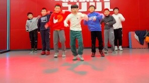 Children's Kamen Rider Gaim Team, first rehearsal