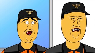 [Beast friends] Pringles lid stuck in mouth