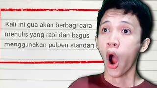 Cerita Lucu: Cara Menulis Rapi