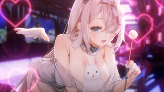 qq bom~khu ngủ con nai của vtb Naoko đang nhìn với ánh mắt háo hức