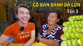 Cô bán bánh da lợn chính thức làm việc tại quán Ty Thy - Cái kết có hậu - Ty Thy Vlog Gỏi đu đủ