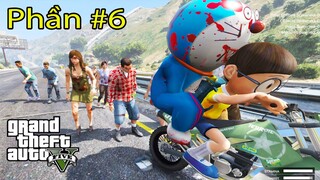 GTA 5 Mod - Nobita Chở Doremon The Killer Đi Chữa Trị Thì Gặp SCP 096 #6