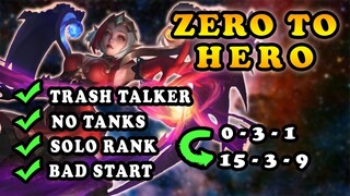 Insane Epic Comeback + Trash Talker + No Tank | Lunox Perfect Build