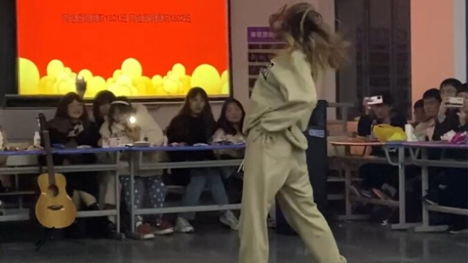 The class activity was to dance to "Dangerous Party" and it was really a blast.
