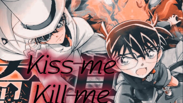 Kuroba Kaito celebrates his birthday, but Kudo Shinichi is controlled by his cousin for one minute -