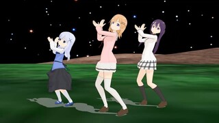 【mmdごちうさ】ココア＆チノ＆リゼで君色に染まる